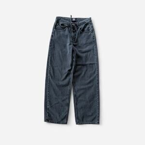 Black bdg wide leg jeans